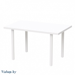 стол прага 130х80 белый металл белый на Vishop.by 