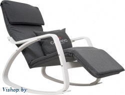 Кресло-качалка Calviano Comfort 1 серое на Vishop.by 