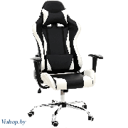 офисное кресло lucaro racer exclusive black white на Vishop.by 