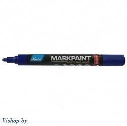 Маркер промышл. перманентный на основе жидк. краски MARKAL MARKPAINT СИНИЙ (Толщина линии 2 мм. Цвет синий) (97524)