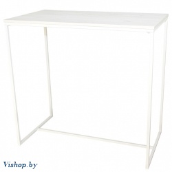 стол барный сидней 1 дуб белый металл белый на Vishop.by 