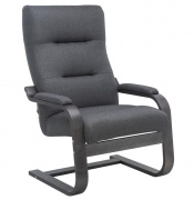 кресло для отдыха оскар leset серый/венге структура на Vishop.by 