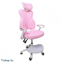 кресло поворотное lolu ткань розовый на Vishop.by 