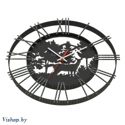 Часы кованые Везувий Русский Лес