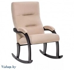 Кресло-качалка Leset Дэми венге ткань V 18 на Vishop.by 