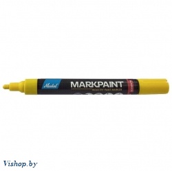 Маркер промышл. перманентный на основе жидк. краски MARKAL MARKPAINT ЖЕЛТЫЙ (Толщина линии 2 мм. Цвет желтый) (97521)
