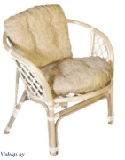 ind кресло багама 1 натуральный светлая подушка на Vishop.by 