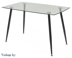 стол обеденный mebelart ron 120 прозрачный/серый на Vishop.by 