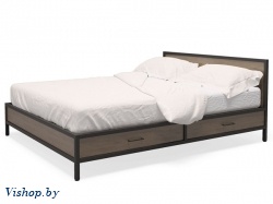 кровать двуспальная лофт км-3.6 ш на Vishop.by 