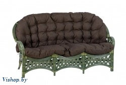 ind диван 3-х местный черчиль олива темная подушка на Vishop.by 