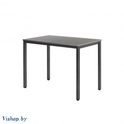 стол сеул 130х80 антрацит металл черный на Vishop.by 