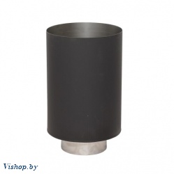 Стакан LAVA конструкционная сталь 0,7мм/нерж1мм, черный Д150/250