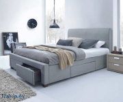 кровать halmar modena 160 серый на Vishop.by 