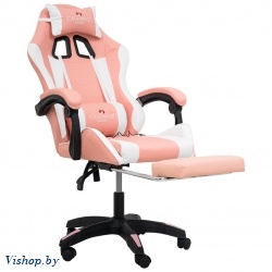 вибромассажное кресло calviano 1583 розовое на Vishop.by 