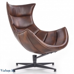 кресло halmar luxor темно-коричневый на Vishop.by 