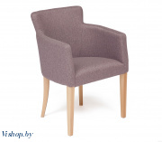 кресло knez (kruna) натуральный (бук) ткань розовый кварц на Vishop.by 