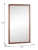 Зеркало настенное Артемида средне-коричневый 