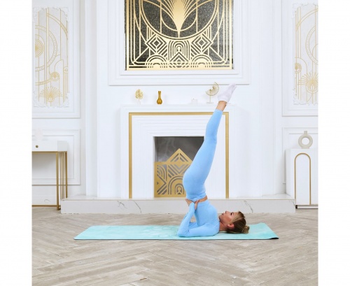 Коврик для фитнеса и йоги DFC Meditation Deluxe Lotus