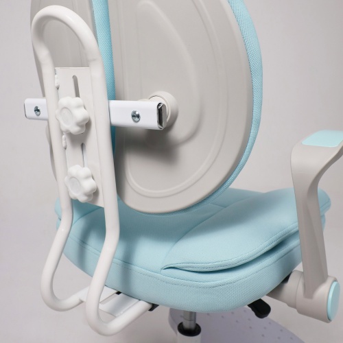 Кресло поворотное ZOOM ткань синий 