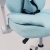 Кресло поворотное REDLEY ткань синий 