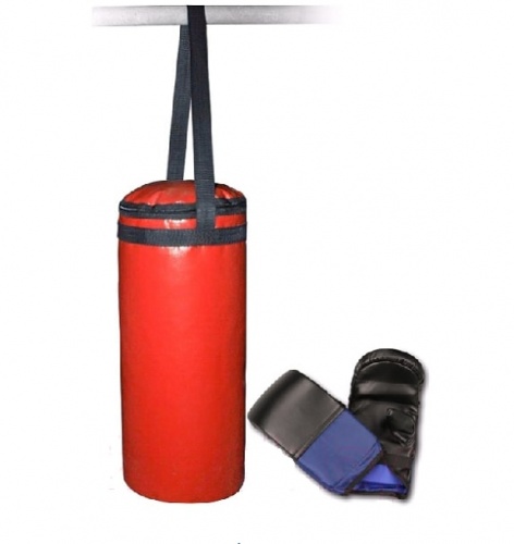 Набор для бокса детский Спортивные мастерские SM-110 красный