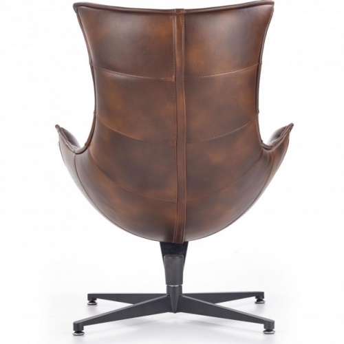 Кресло HALMAR LUXOR темно-коричневый 