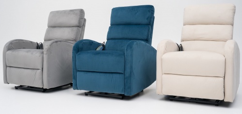 Кресло вибромассажное CALVIANO 2165 синий 