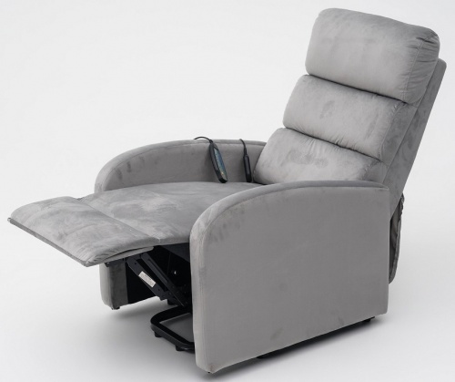 Кресло вибромассажное CALVIANO 2166 серый 