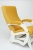 Кресло-качалка Бастион 5 арт. Bahama yellow ноги белые