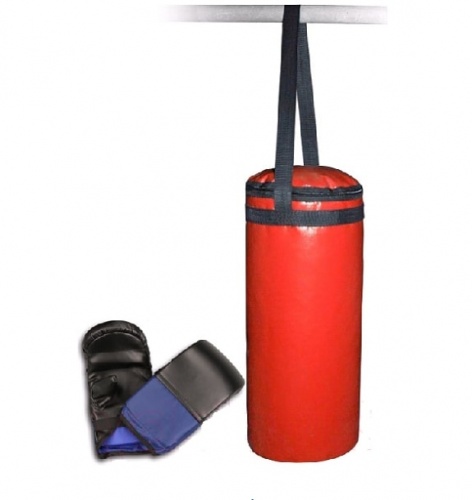 Набор для бокса детский Спортивные мастерские SM-110 красный