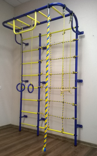 Детский спортивный комплекс Пионер С104 сине-желтый