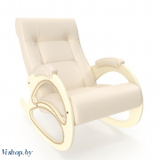 Кресло-качалка модель 4 Дунди 112 сливочный на Vishop.by 
