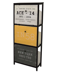 Тумба для обуви с тремя ящиками HX21-006S 