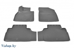 Коврики салона Hyundai Palisade 3D (2020) (7 мест) серый