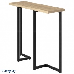 стол барный арлен 2 дуб золотой металл графит на Vishop.by 