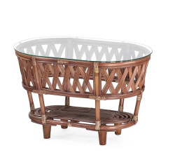 ind стол черчилль миндаль матовый овальный на Vishop.by 