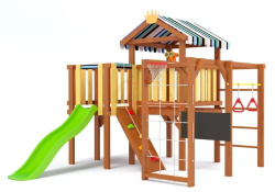 Детская спортивная площадка для дачи Савушка Baby Play 8 (Priority)