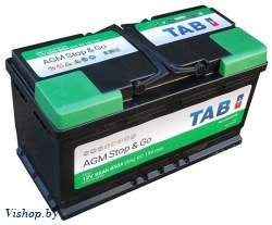 Автомобильный аккумулятор TAB Stop Go AGM 213090 (95 А/ч)
