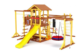 Детская спортивная площадка для дачи Савушка Семейная COMFORT PLUS