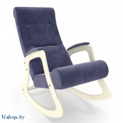 Кресло-качалка модель 2 Verona denim blue сливочное на Vishop.by 