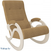 Кресло-качалка модель 5 Мальта 17 сливочный на Vishop.by 