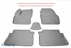 Коврики салона Kia Sorento IV (MQ4) 3D (2020) (серый)