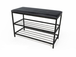 Банкетка БН-8-1 Канзас черный 