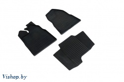 Резиновые коврики салона Сетка для Ford TOURNEO Custom 2014-2017 Черные