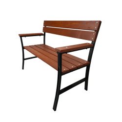 Скамейка Садовая Уно махагон