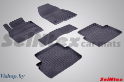 Коврики салона резиновые с бортиком для MAZDA 3 (BM) 