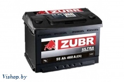 Автомобильный аккумулятор Zubr Ultra R+ (55 А/ч)