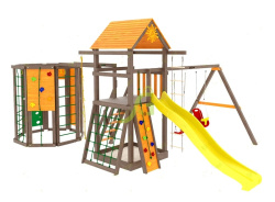Детская площадка IgraGrad Панда Фани Gride с WorkOut