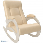 Кресло-качалка модель 4 б/л Polaris Beige сливочный на Vishop.by 
