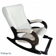 Кресло-качалка Бастион 2 рогожка Leroy 301 с подножкой на Vishop.by 